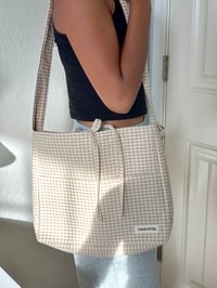 Image 5 of Beige Checkered