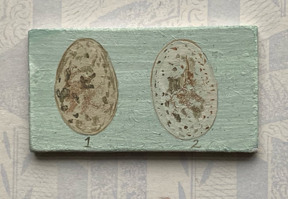Image of Miniature egg painting B