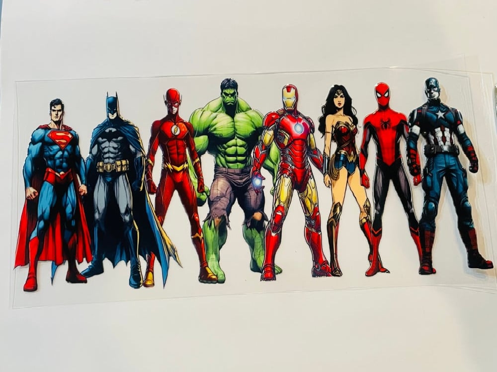 Image of Marvel and DC