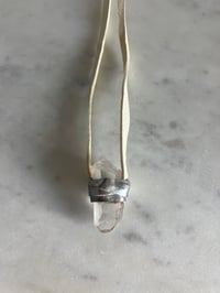 Image 2 of Last one!  white COLOMBIAN LEMURIAN LEATHER 