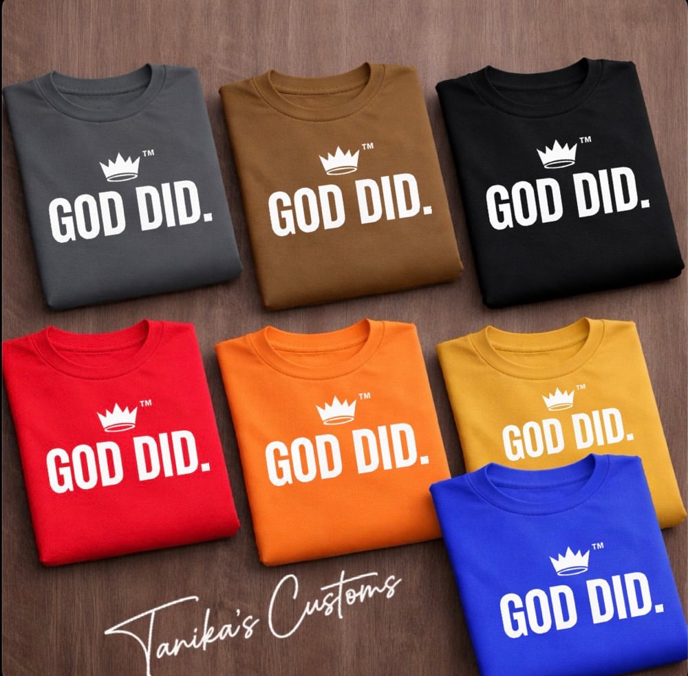 Image of God Did Tees