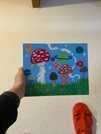Image 1 of mushroom painting 