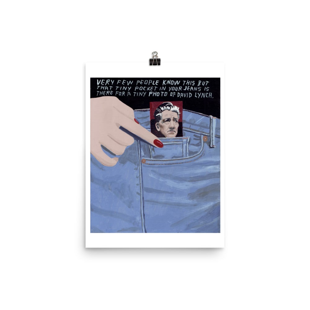 Image of TINY POCKET JEANS POSTER
