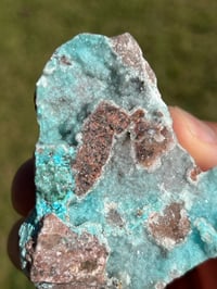 Image 4 of Druzy Chrysocolla On Matrix Specimen #2069