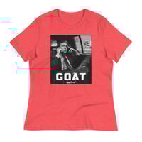Image 2 of Donald J Trump GOAT - Women's Relaxed T-Shirt from PatriotsCo.com