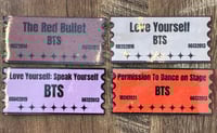 Image 4 of Kpop Tour Ticket Stickers
