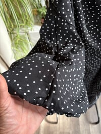 Image 2 of NWT strapless Prettylittlething bubble sleeve dress