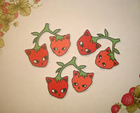 Image 1 of strawberry cats sticker