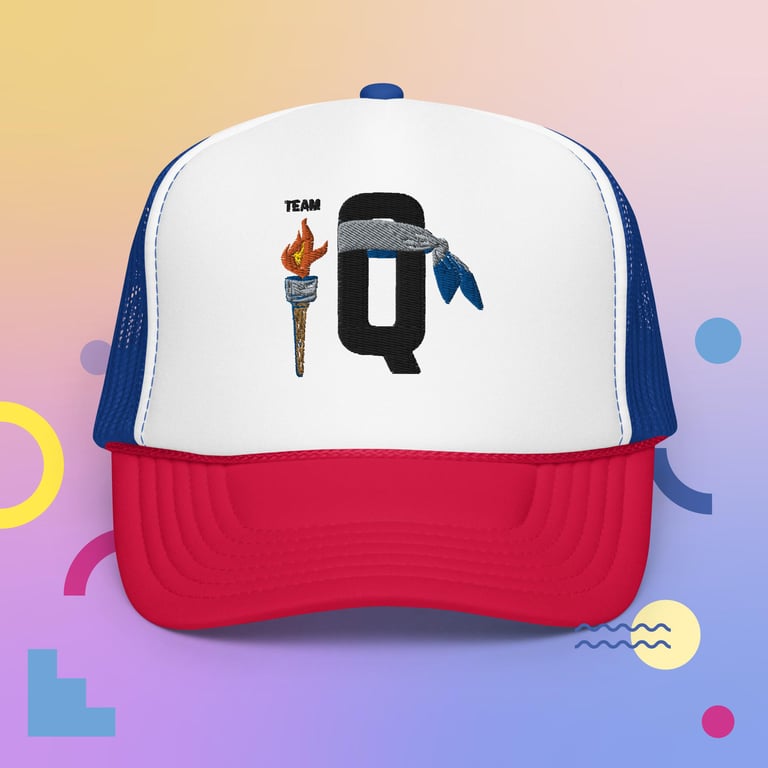 Team Q Torch Foam Trucker Hat Image 2