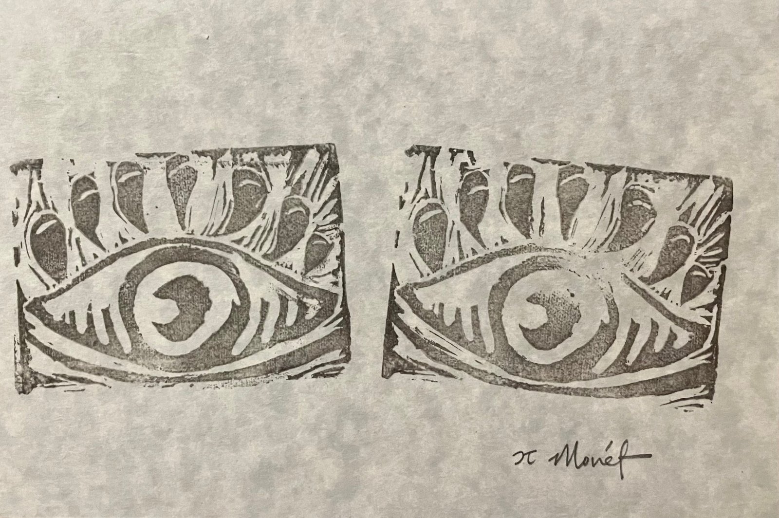 Assorted Hand-carved 4x6” Linocut Prints | CJ MONET ART