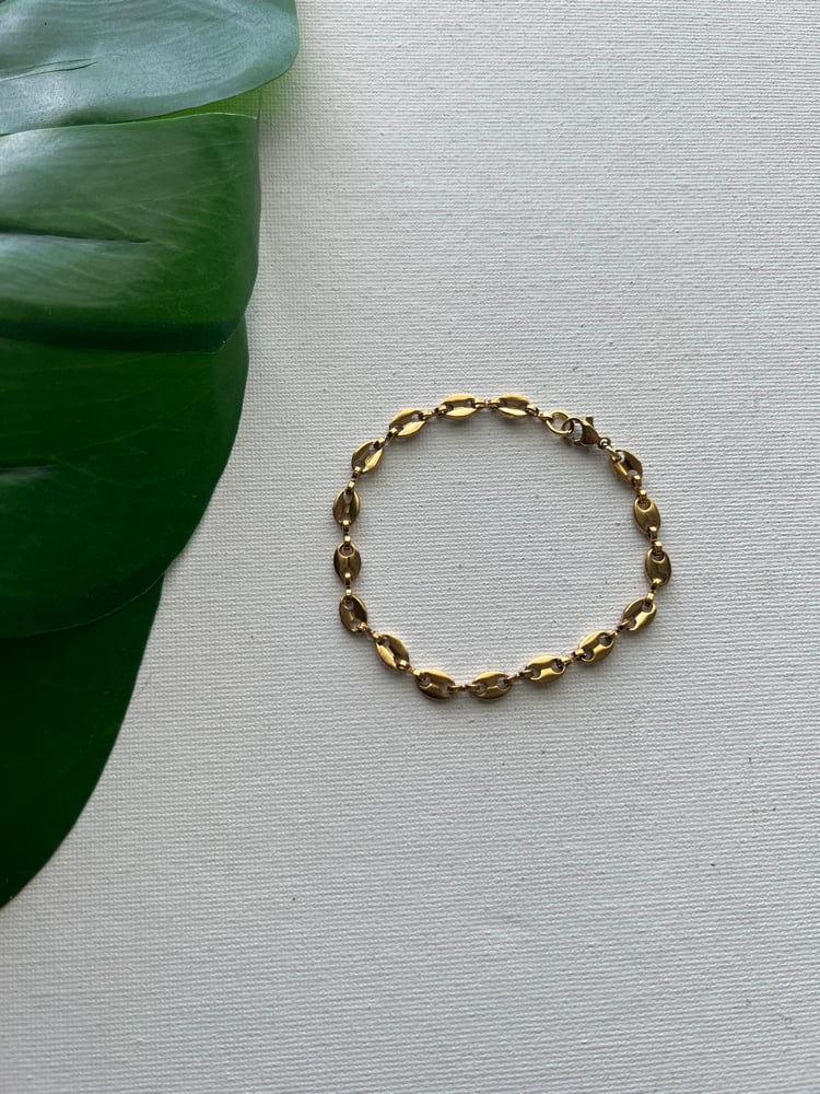 Image of MUNI ANKLET • Gold Anklet