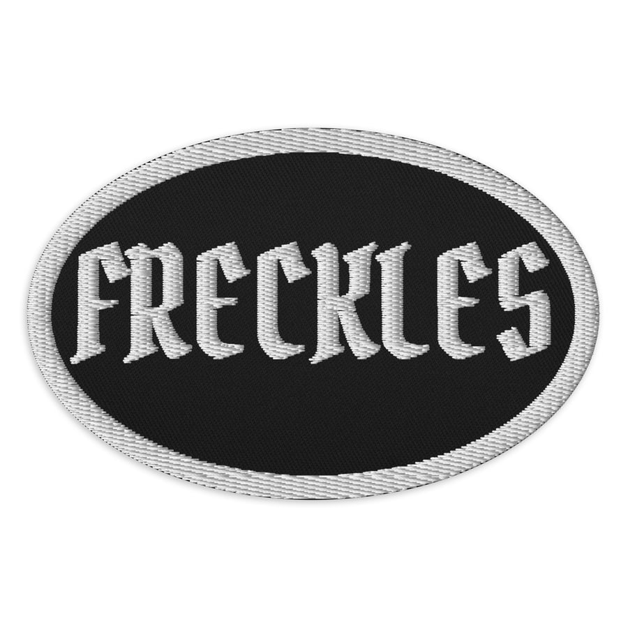 Image of Offically licensed Leigh Rivers  freckles Embroidered patches 