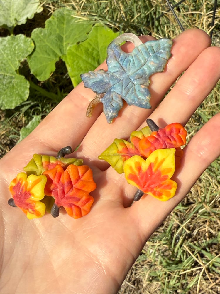 Image of Fall Leaf Pendants 