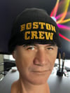 “Boston Crew" Yellow Gold New Era Knit beanie Hat