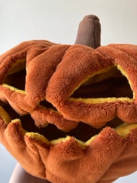 Image 2 of Spooky Wilted Pumpkin Plushie