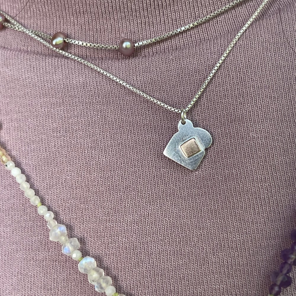 Image of Toast with butter necklace