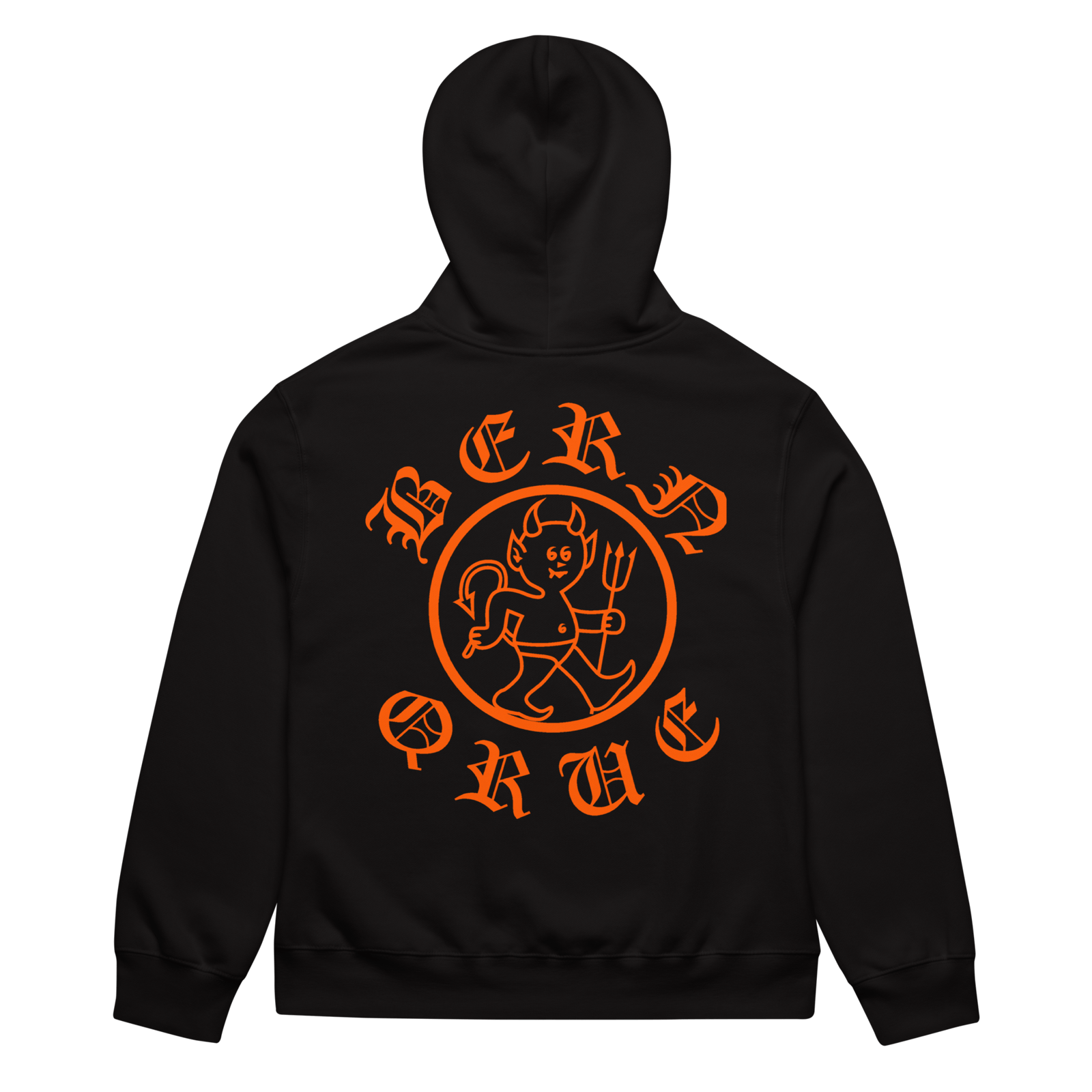 Baby devil Oversized heavyweight hoodie | BERNQRUE