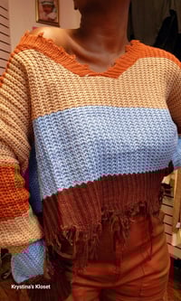 Image 6 of Knitted Off the Shoulder 