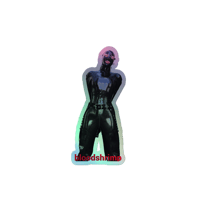 Image 2 of Bloodshrimp Holographic Sticker