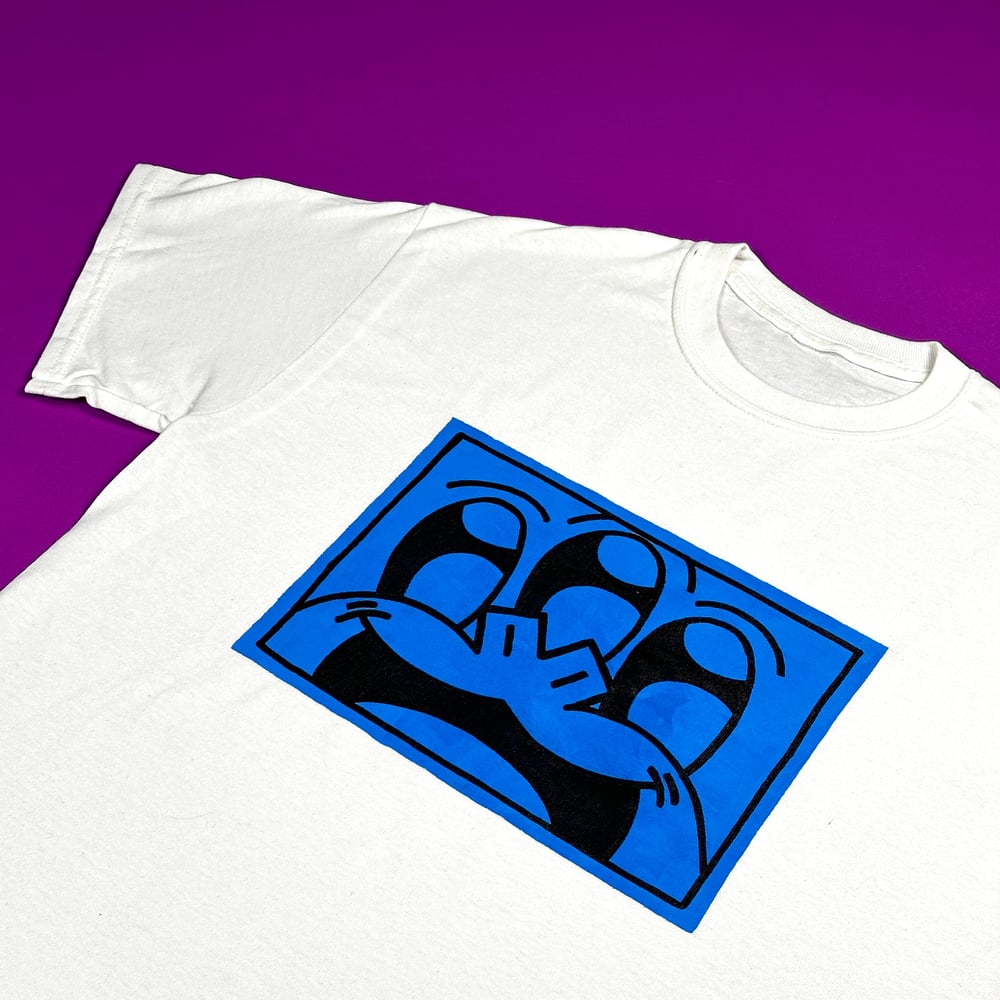 Image of Inspired by Keith Haring ENIGMA Shirt.