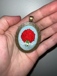 Image 2 of Rose Bouquet Pendant