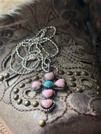 Image 1 of The Wildflower Cross Necklace