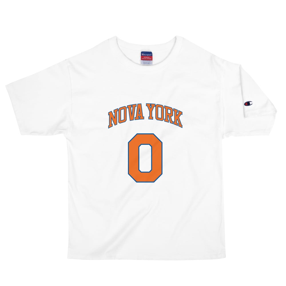 "Big Ragu" Nova York 100% Cotton Champion Oversized T-Shirt