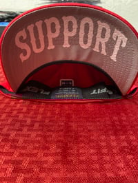 Image 2 of NEW-Big Red Machine…Cross Hammer hat (black)