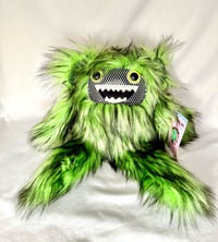 Image 1 of Green & Black Furball 