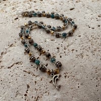 Image 1 of Blue Dolphin Necklace