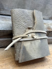 Image 2 of Little Leather Book, Khaki Tan 