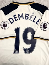 Image 1 of Tottenham Hotspur “DEMBÉLÉ 19” 2016/17 Home Shirt + PL patches, XL