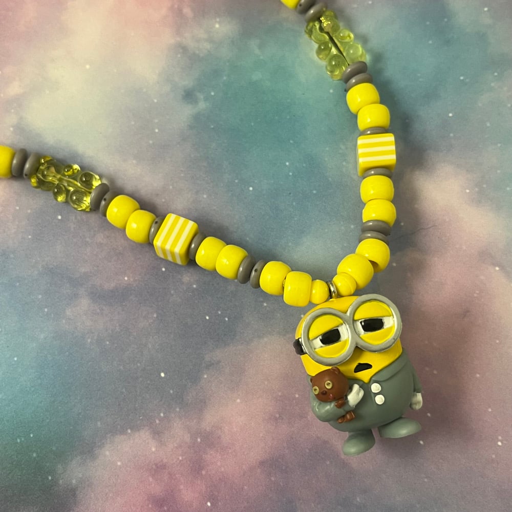 Image of Minion Kandi Necklace
