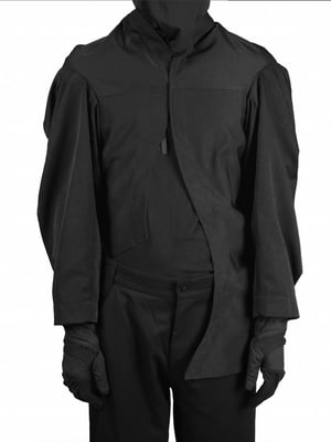 Image of ÆNRMÒUS - Ciam Toggle Shirt (Black)