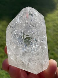 Image 10 of Crackle Quartz Crystal Tower #1827