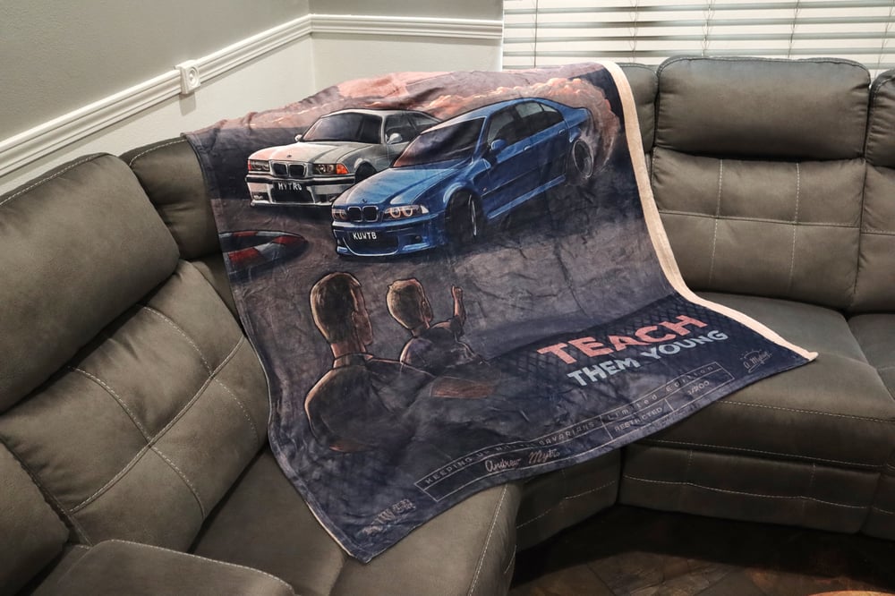Keeping Up With The Bavarians — Teach Them Young Fleece Blanket