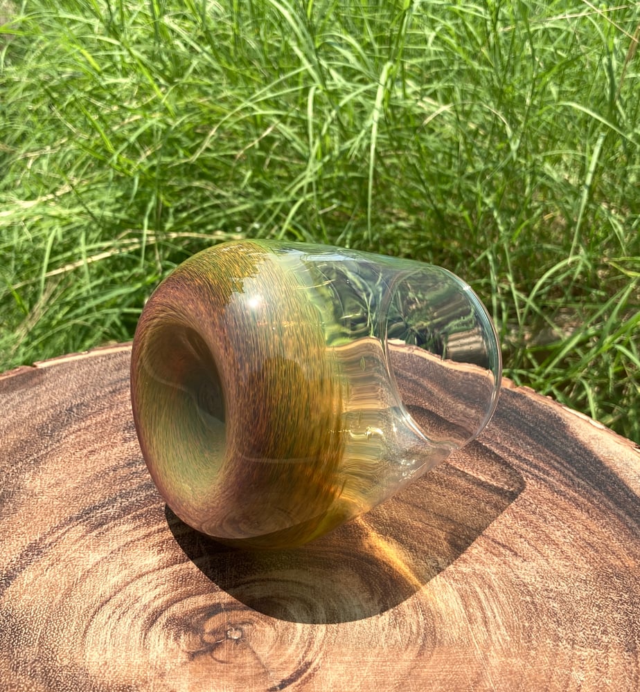Image of Frit Tumbler - Blue Exotic no. 2 