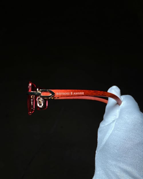 Image of Pink/ Wood Design ROYANII FRAMES