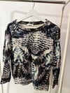 ZARA ANIMAL PRINT SWEATER 