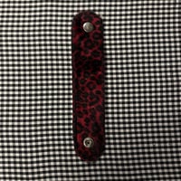 Image 2 of RED LEOPARD BRACELETS