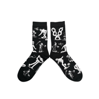 Koko The Clown Ghost Socks