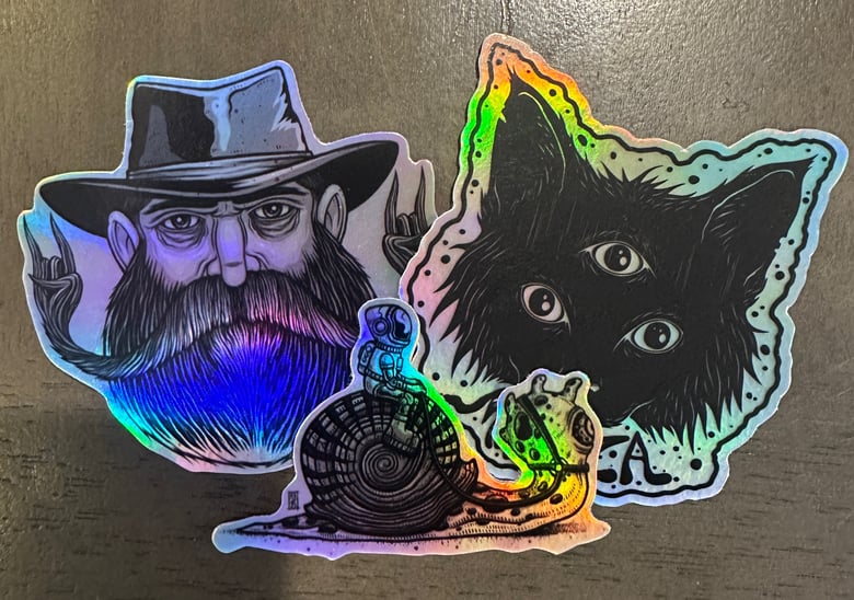 Image of Mazza - Holofoil Sticker Set