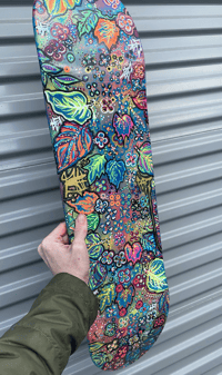 Image 3 of Hand Painted DGK Skateboard Deck (PRICE IS SHIPPED!!) 💚