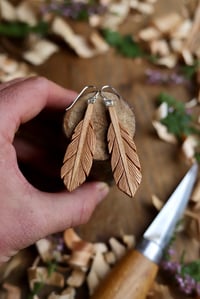 Image 4 of Feather ~ Earrings 