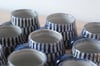 8oz Blue Stripe Mug