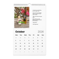 Image 4 of Lego Ed and Stede wall calendar (2026) (Monday start)