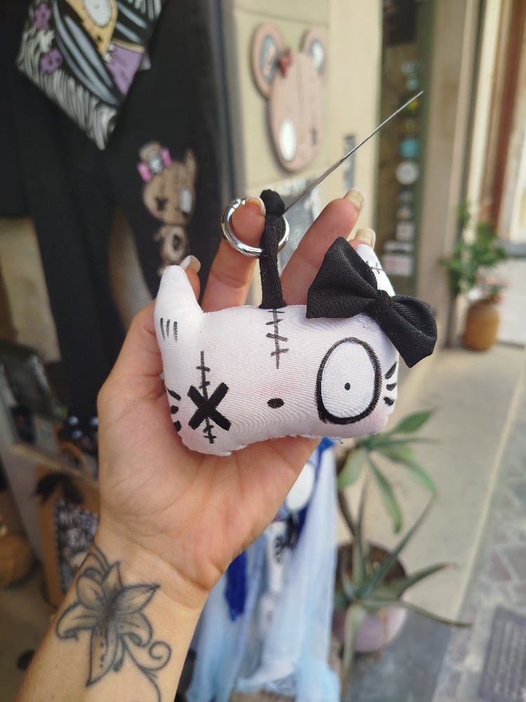 Hello Bad Kitty Bag Charm!
