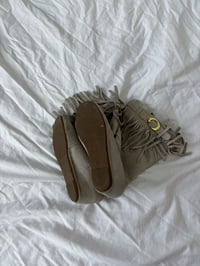 Image 2 of 00s Beige suede boots // 39