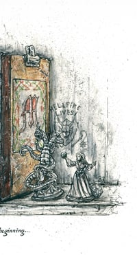 Image 3 of End of Beginning 13x19 Signed Print Stranger Things (Free Shipping)