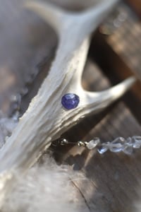 Image 2 of Suncatcher - Corno di capriolo e Tanzanite
